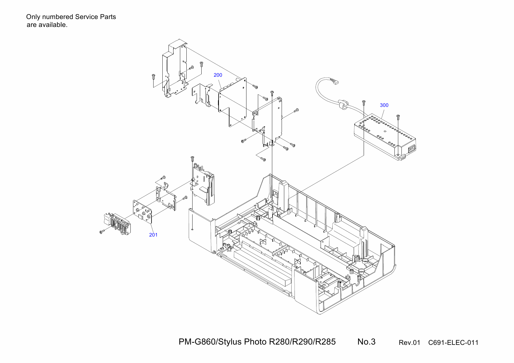 EPSON StylusPhoto R280 R285 R290 Parts Manual-6